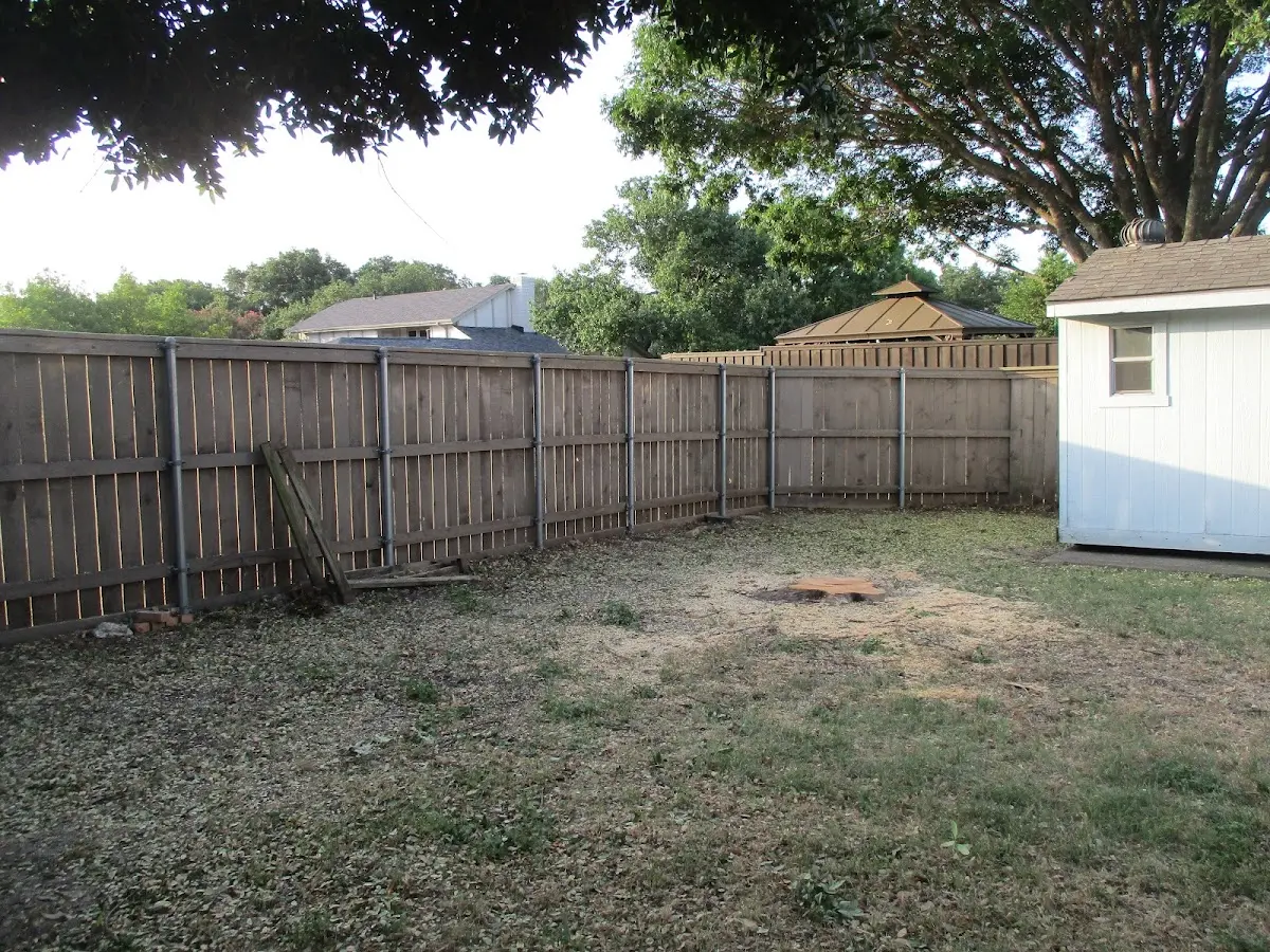 Cleared yard after professional tree removal in Wallsburg